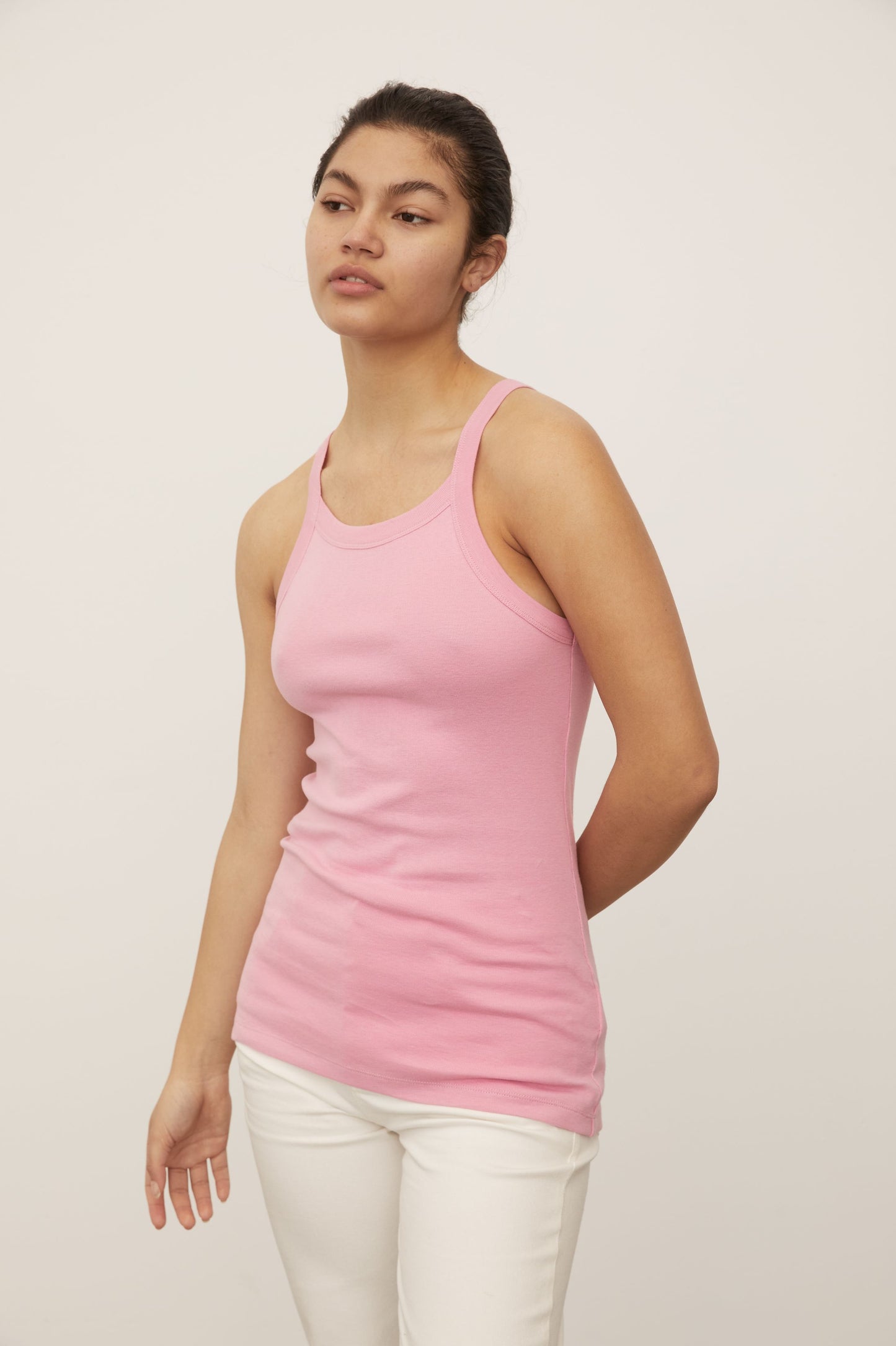 Relaxed 01 Singlet Pink