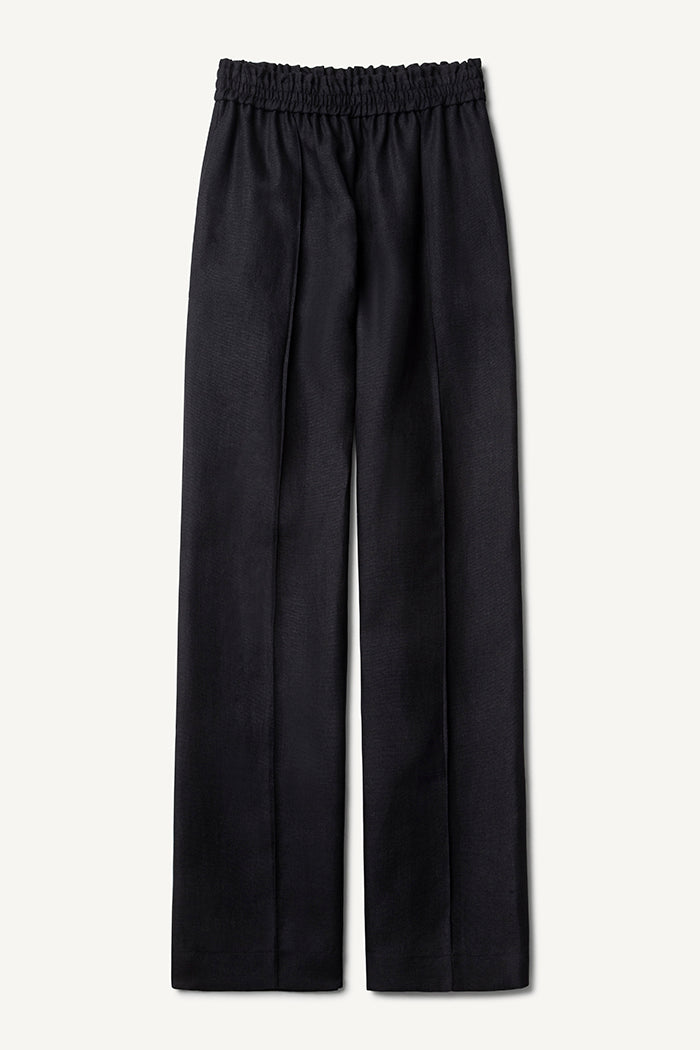 Linen Pants Black