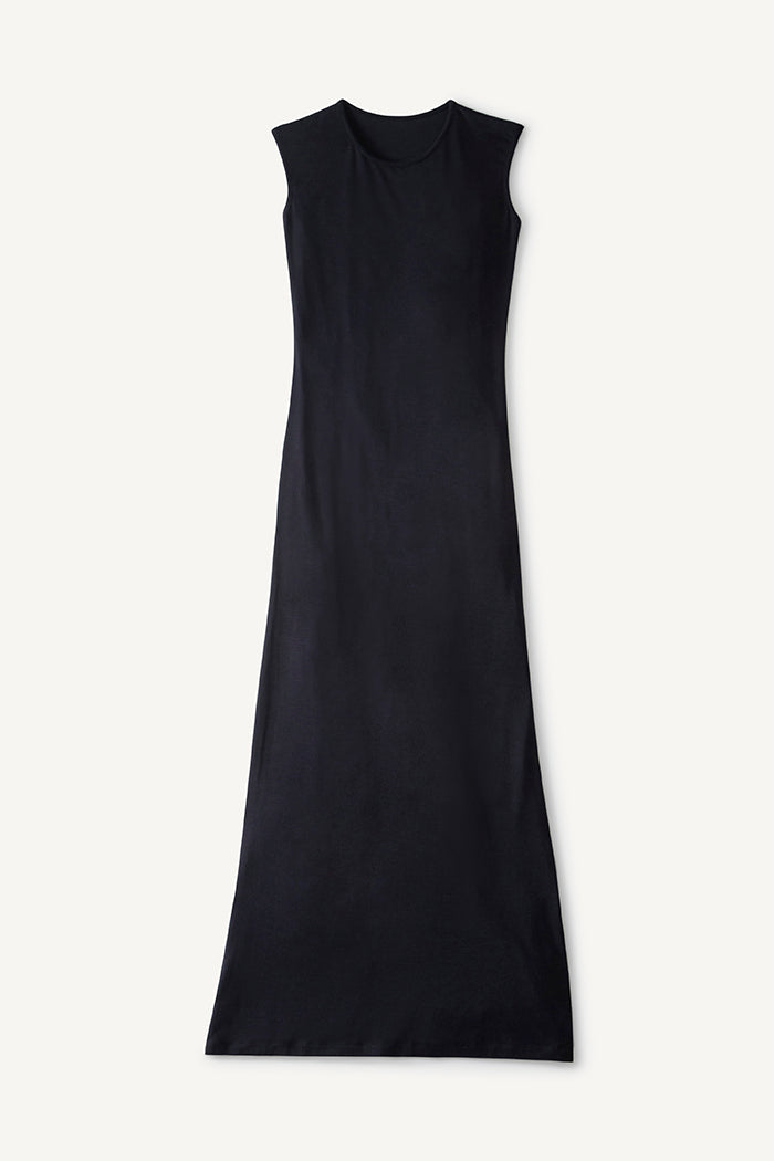 Sleeveless Tank Dress Black