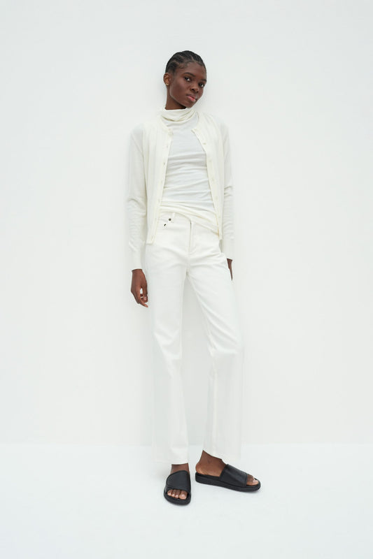 01 Cardigan Ivory