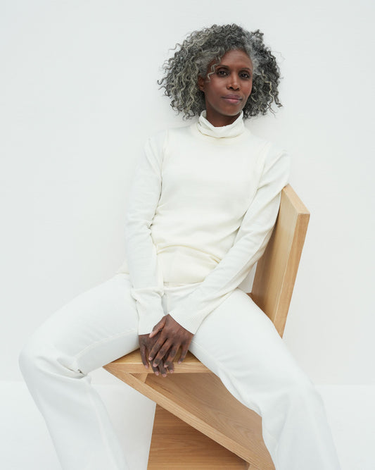 01 Turtleneck Ivory