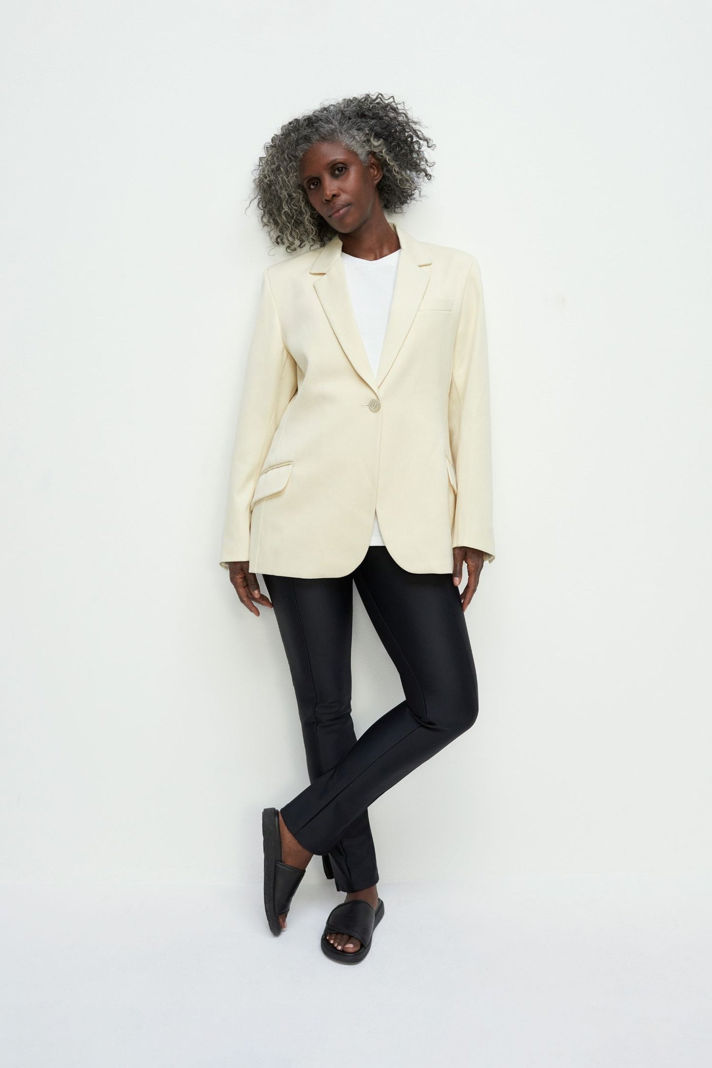 01 Blazer Ivory