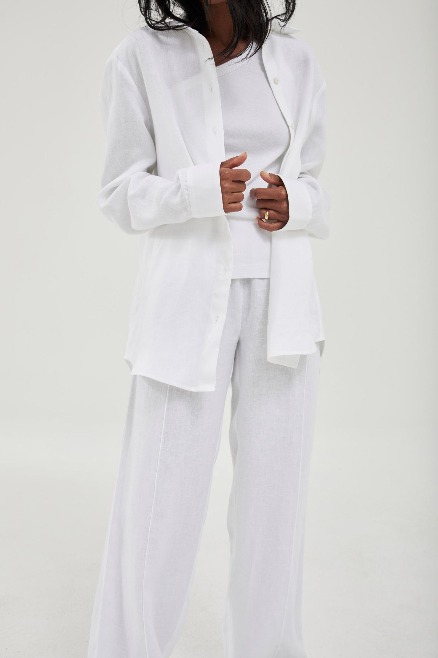 Linen Pants White