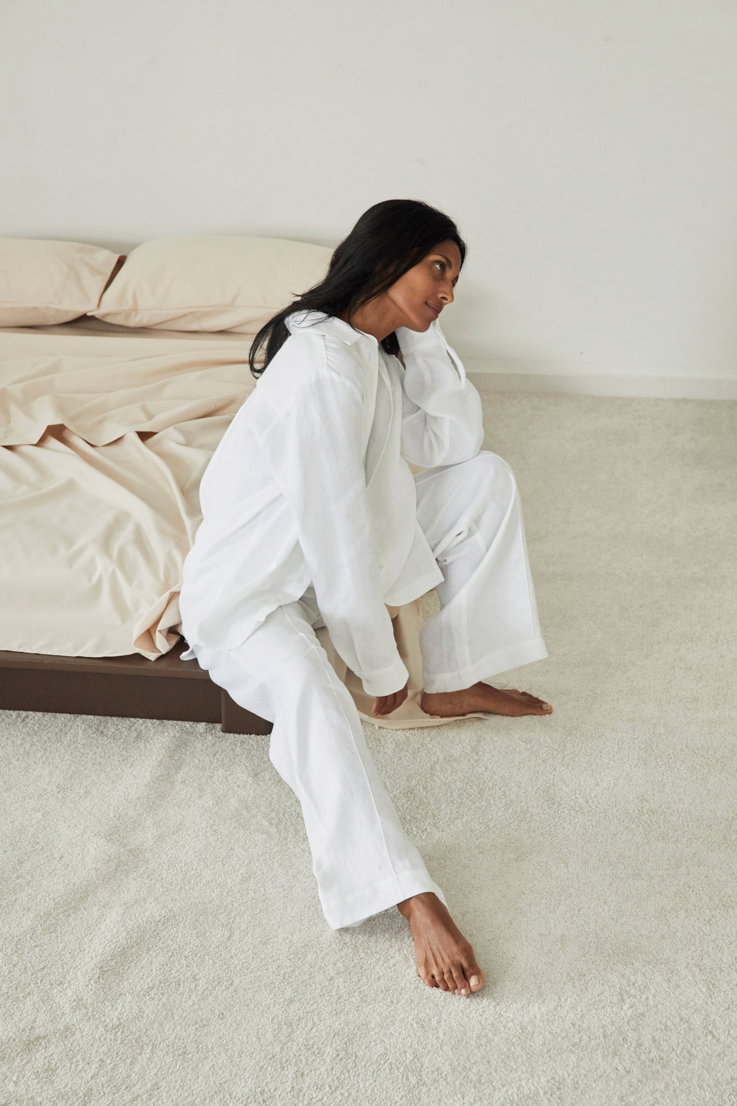 Linen Shirt White