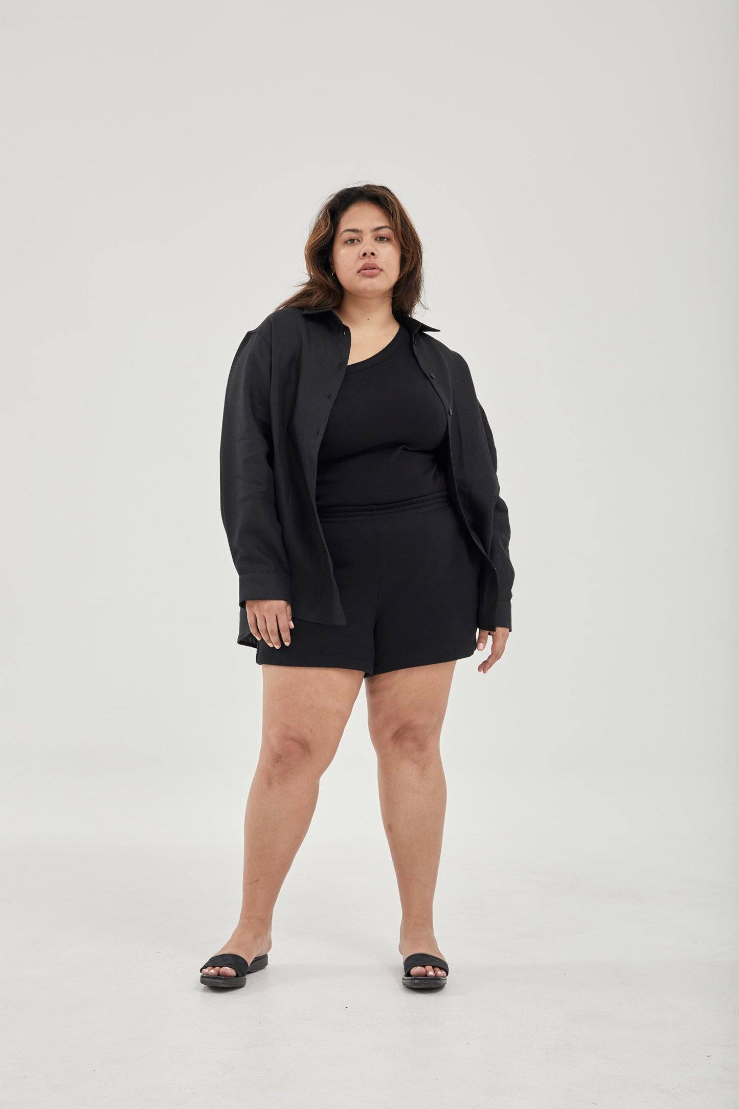 Track Shorts Black