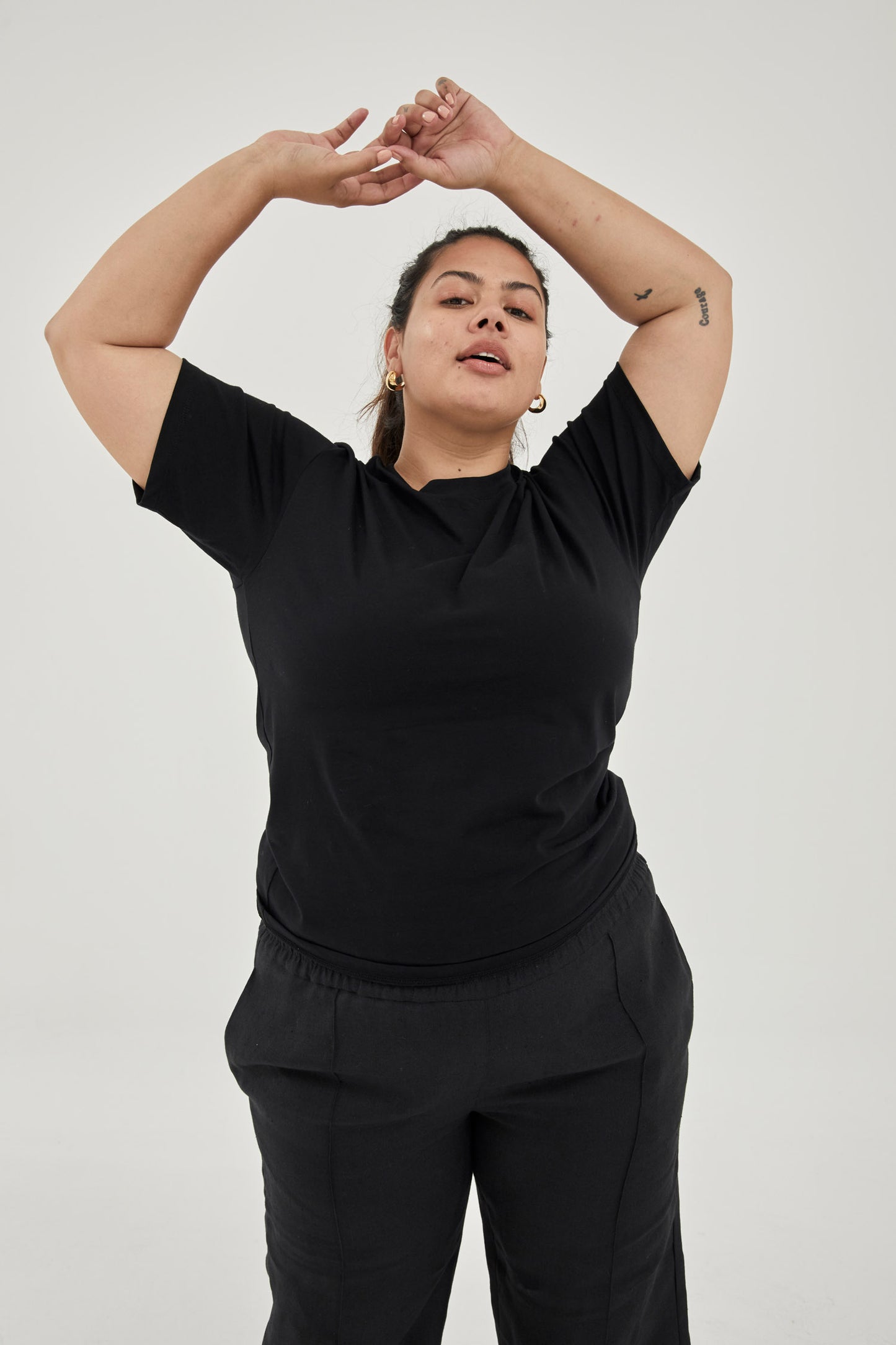 Linen Pants Black