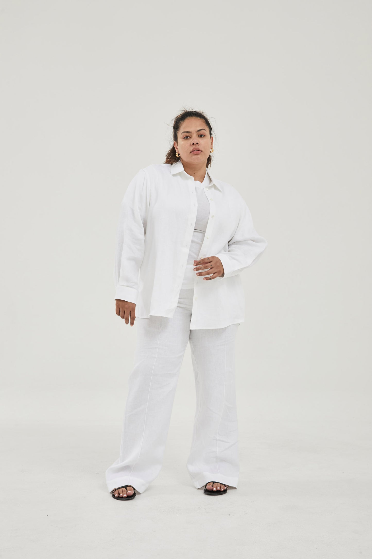 Linen Pants White