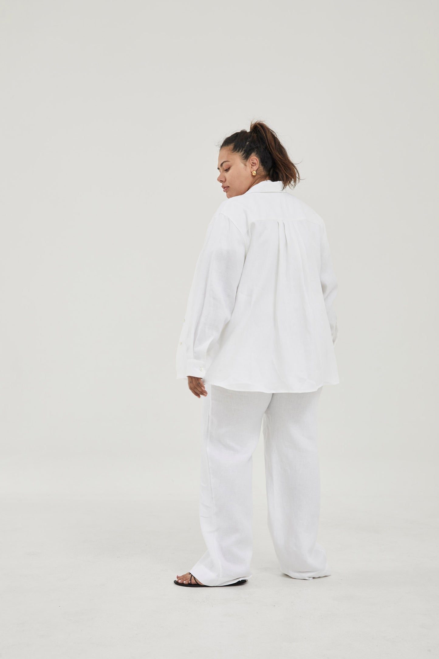 Linen Pants White