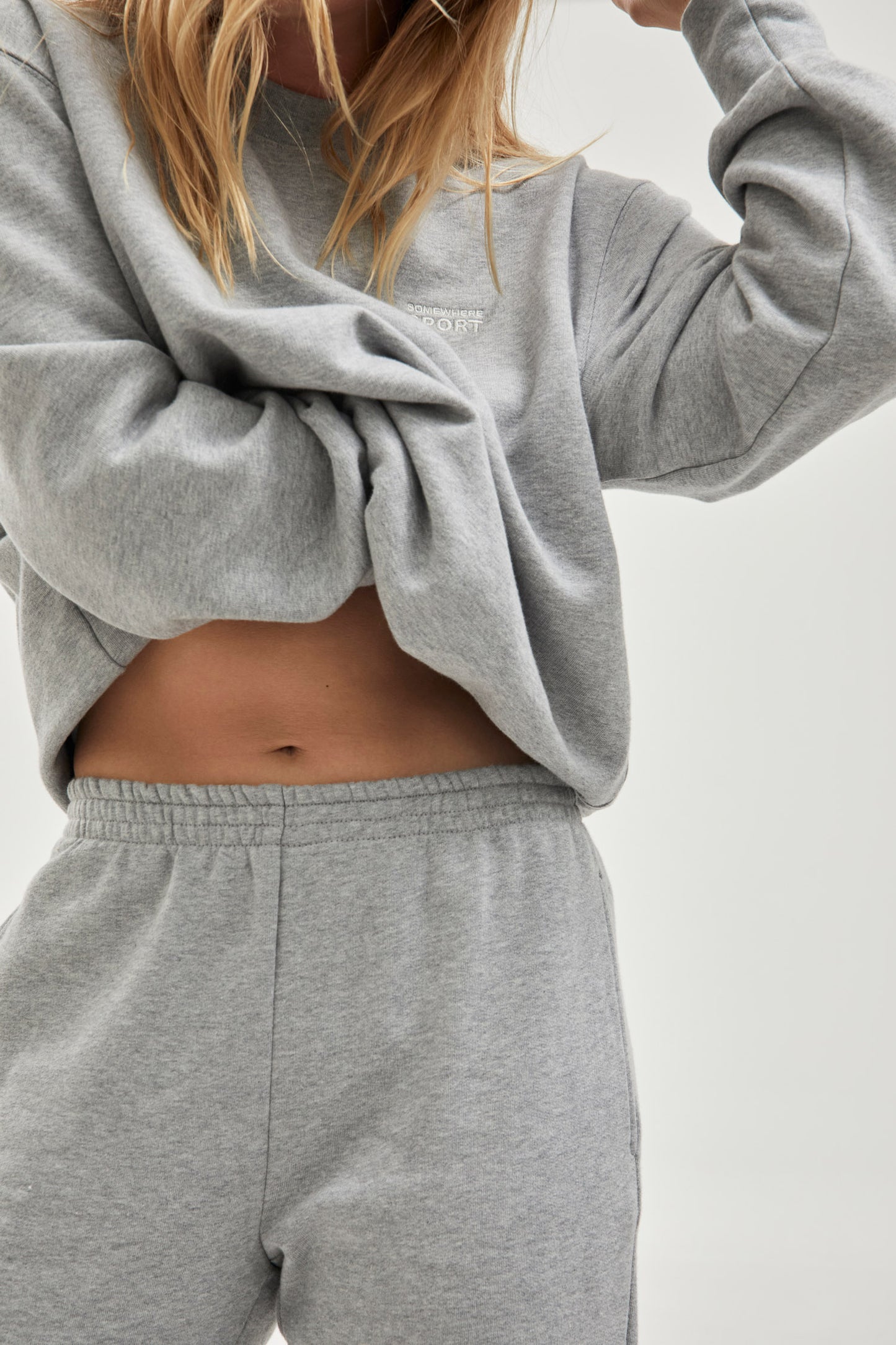 Crew Neck Sweatshirt Black