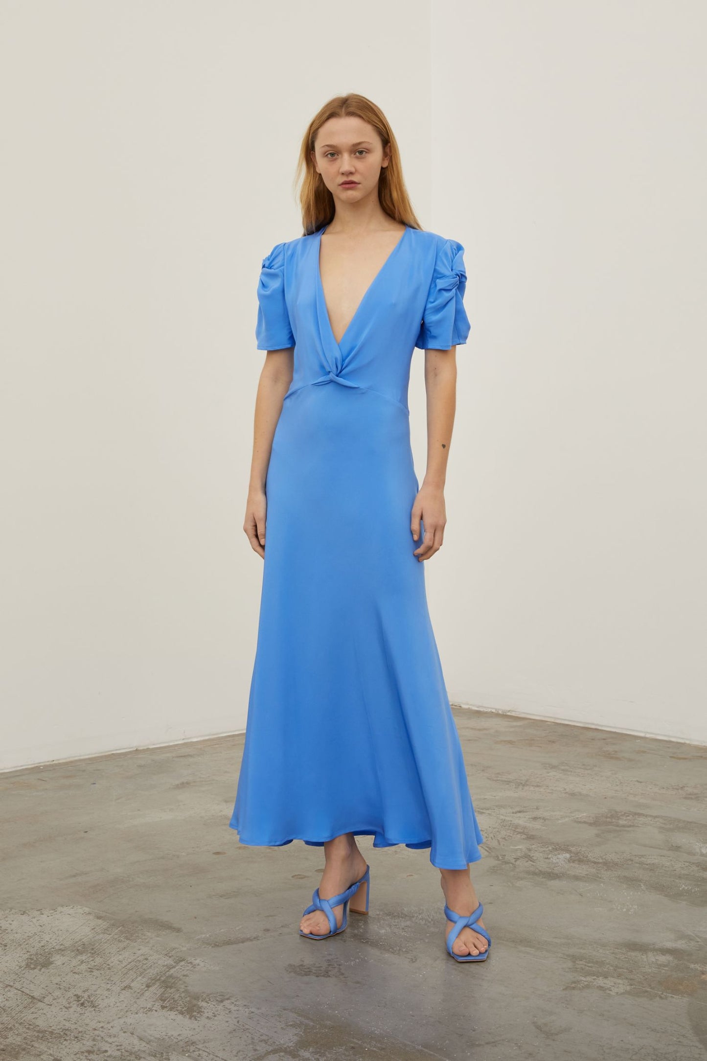 Springing Forth Dress Azure