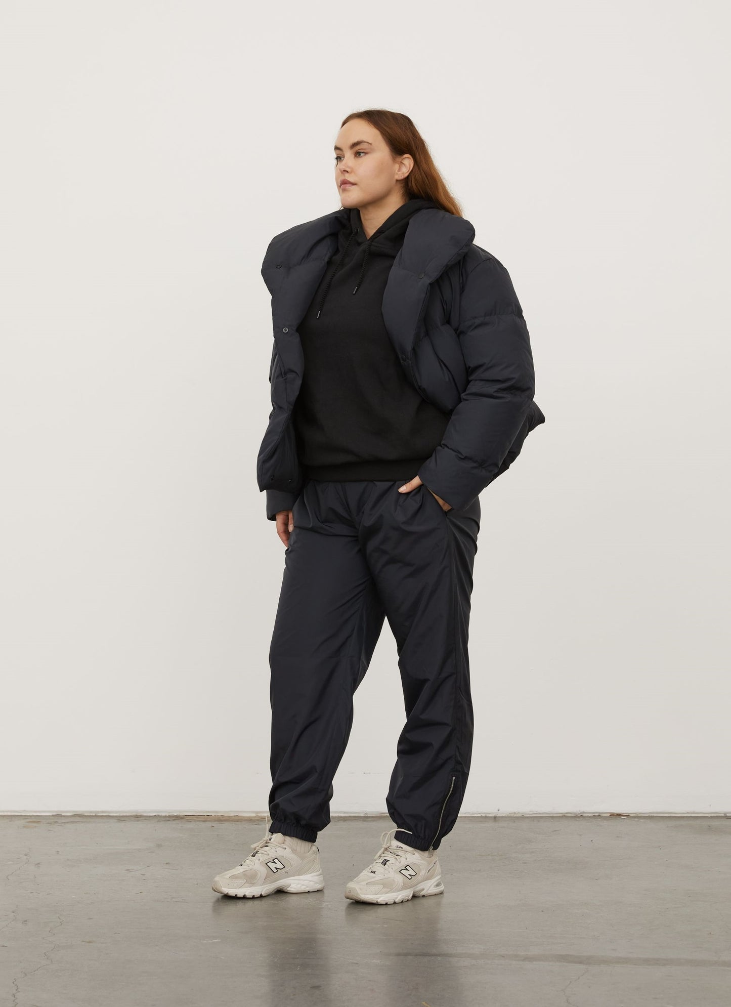 Spray Track Pant Black