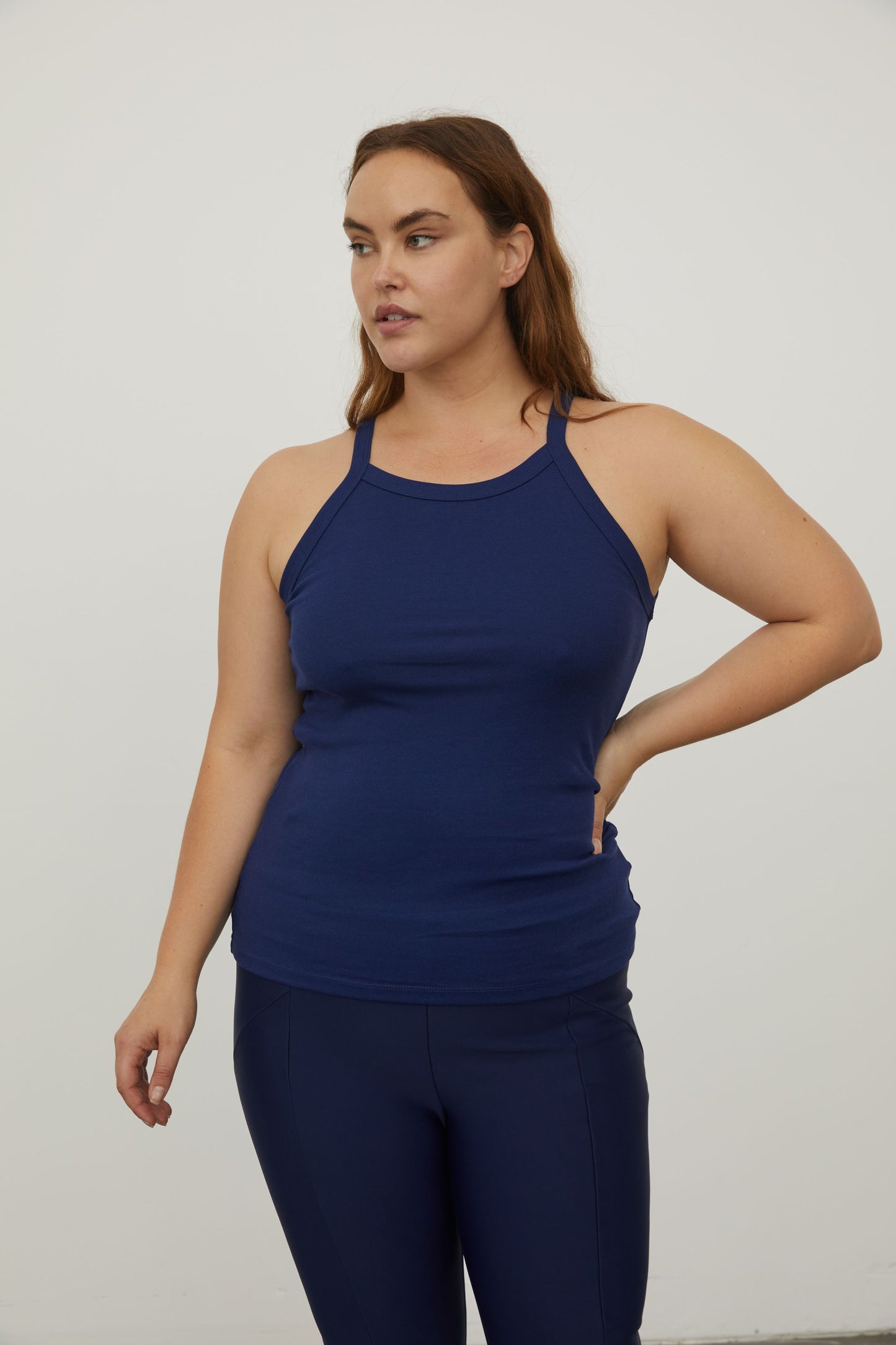 01 Singlet Navy
