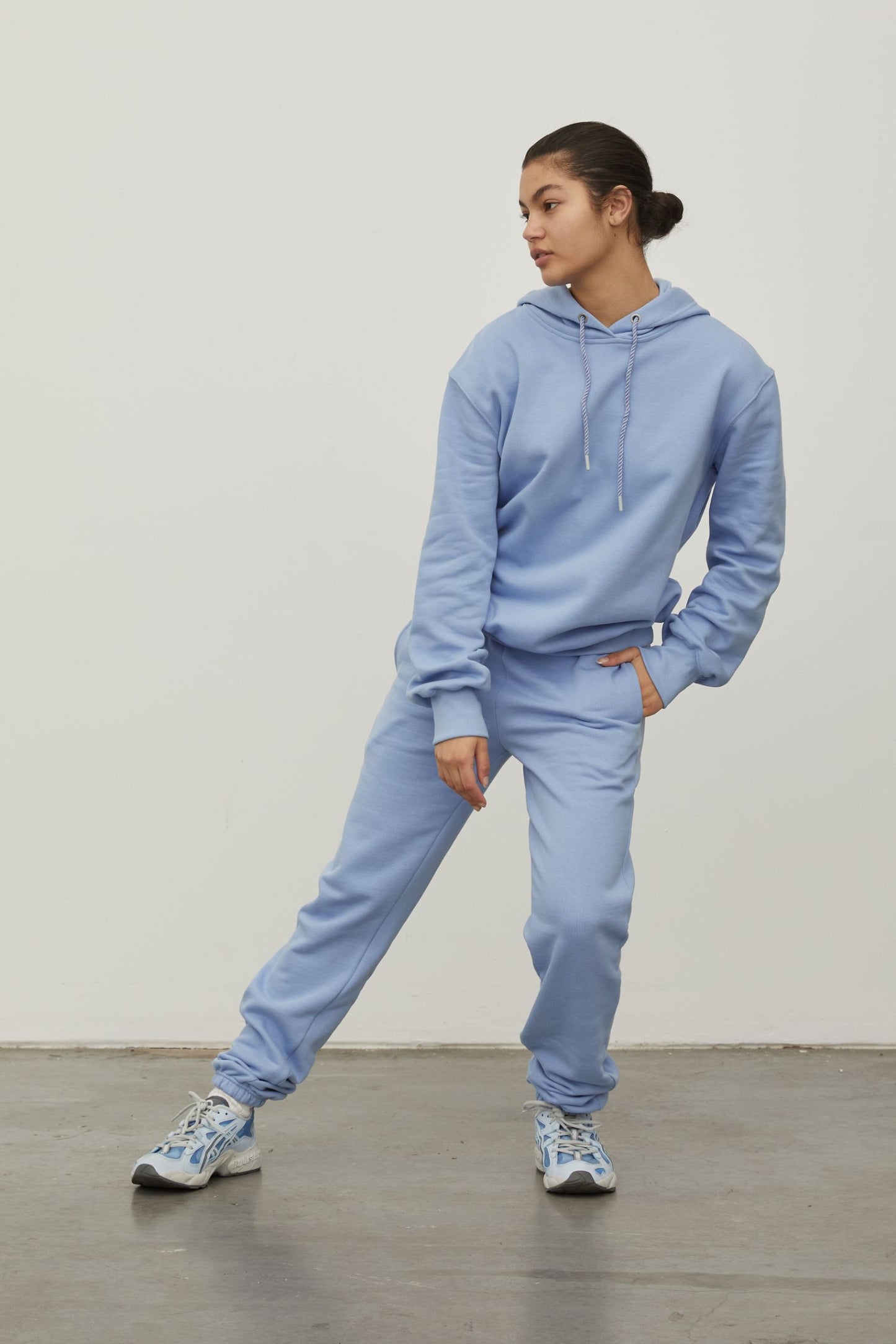 01 Hoodie Powder Blue