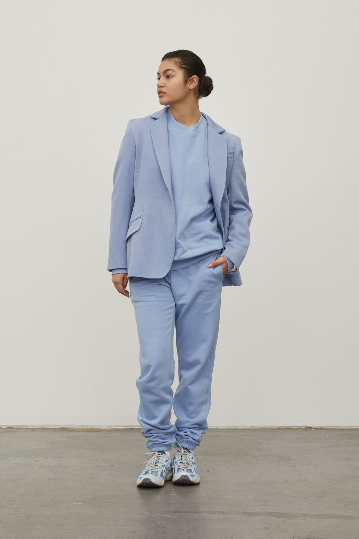 Track Pants Powder Blue