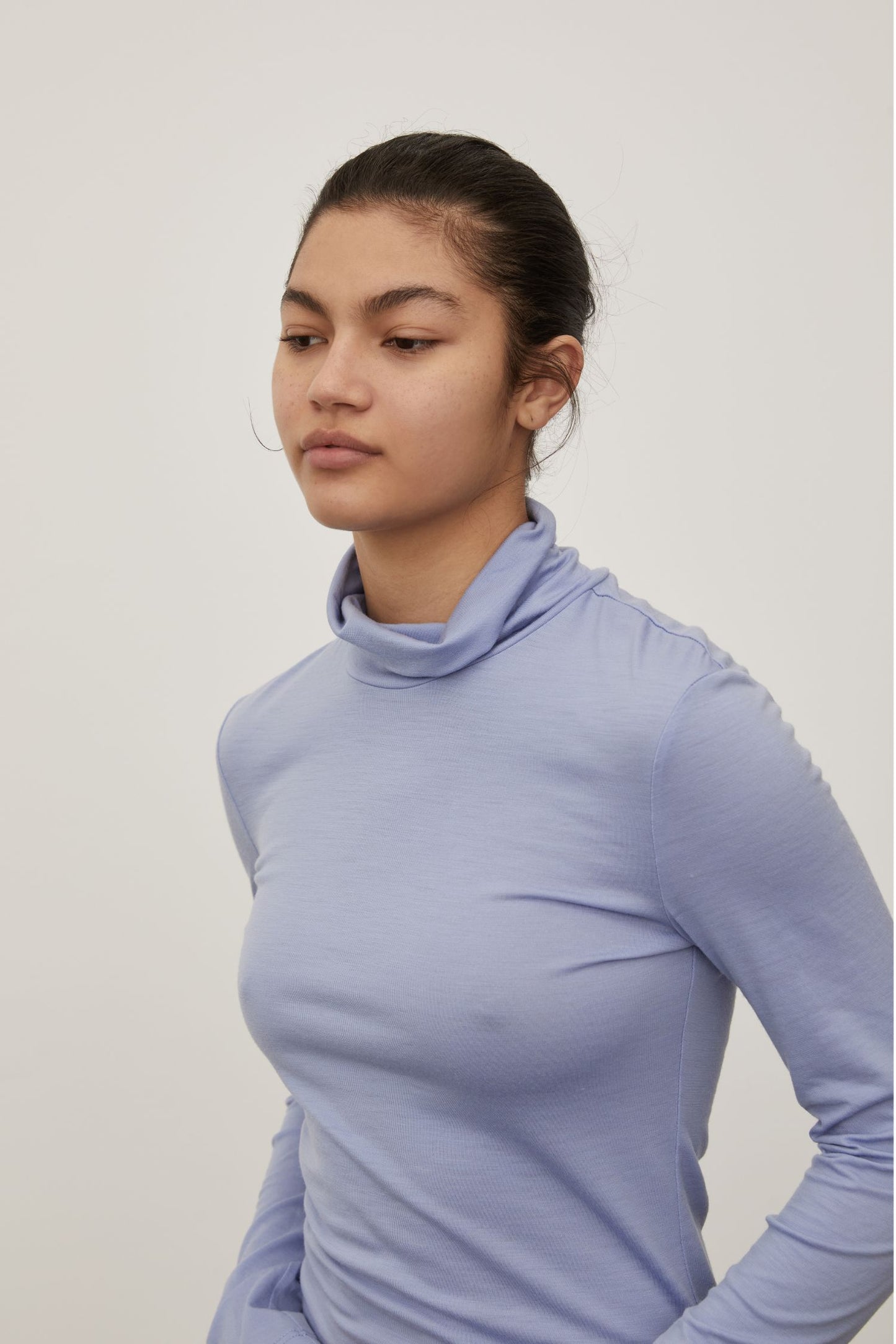 01 Turtleneck Powder Blue