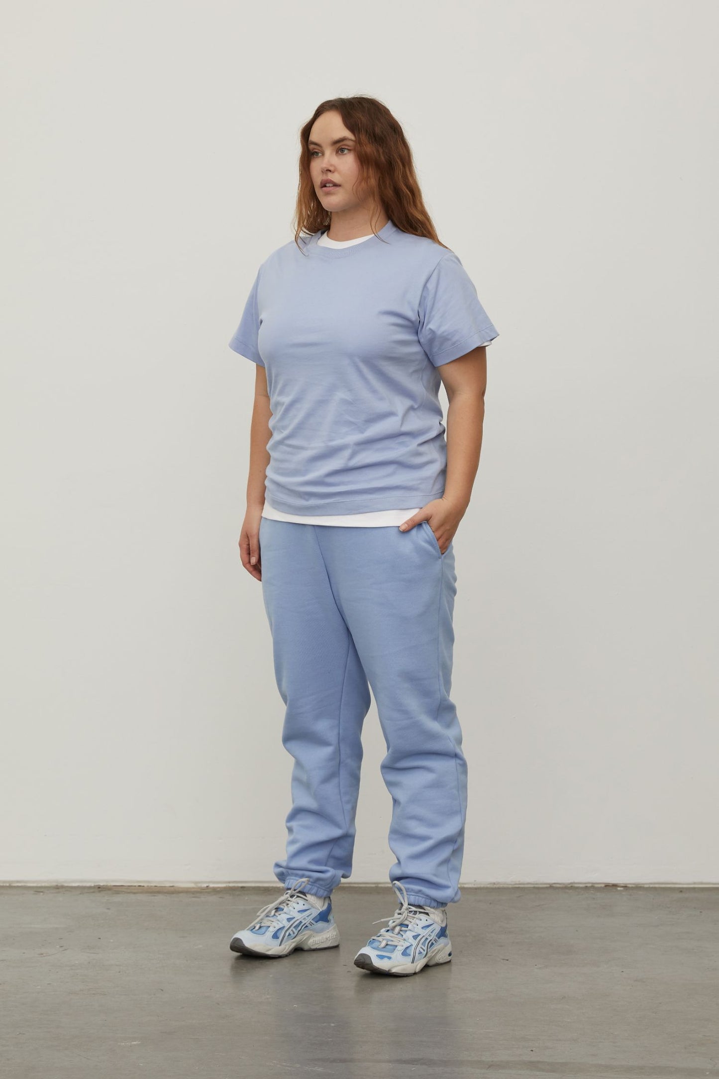 Classic T-shirt Powder Blue