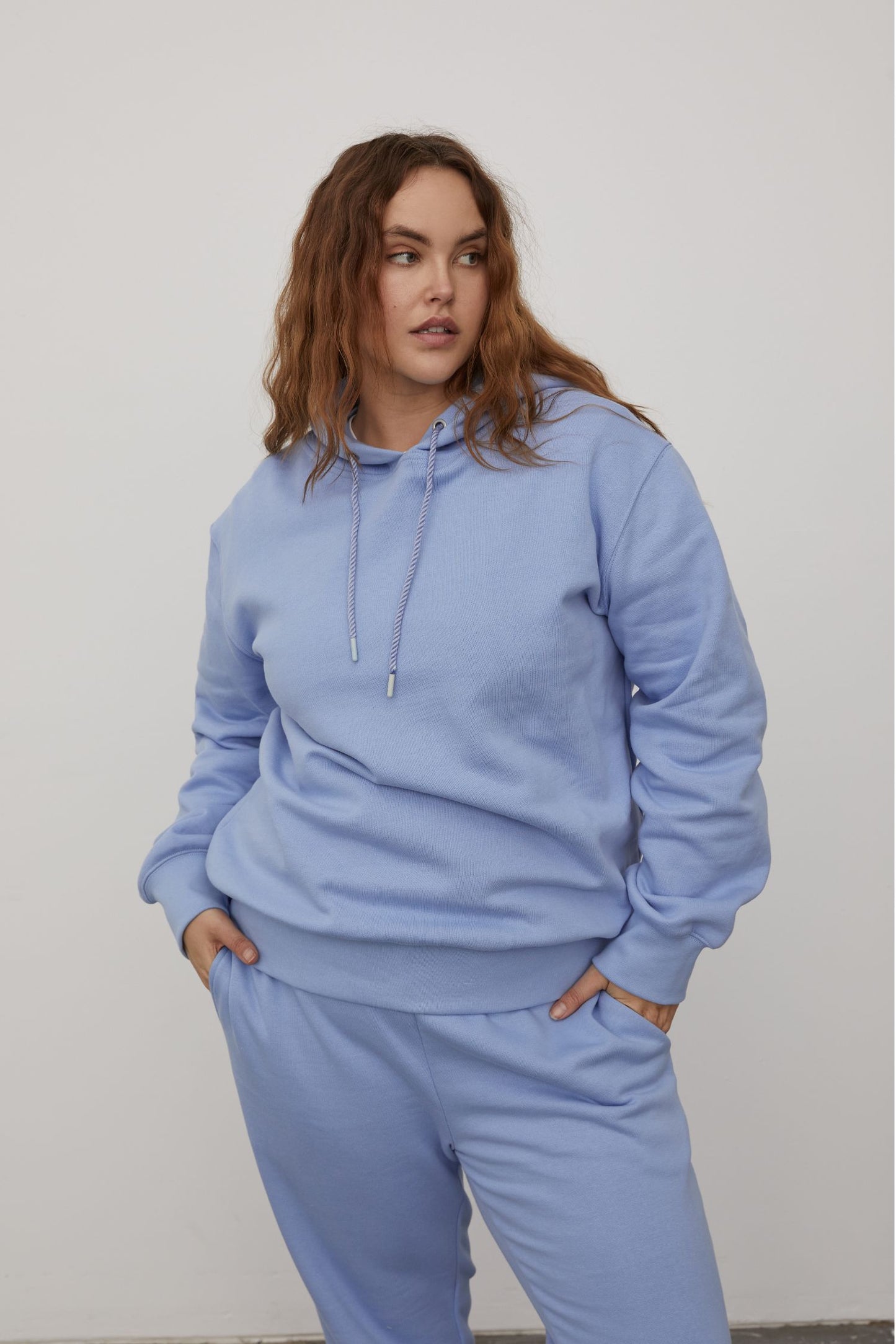 01 Hoodie Powder Blue