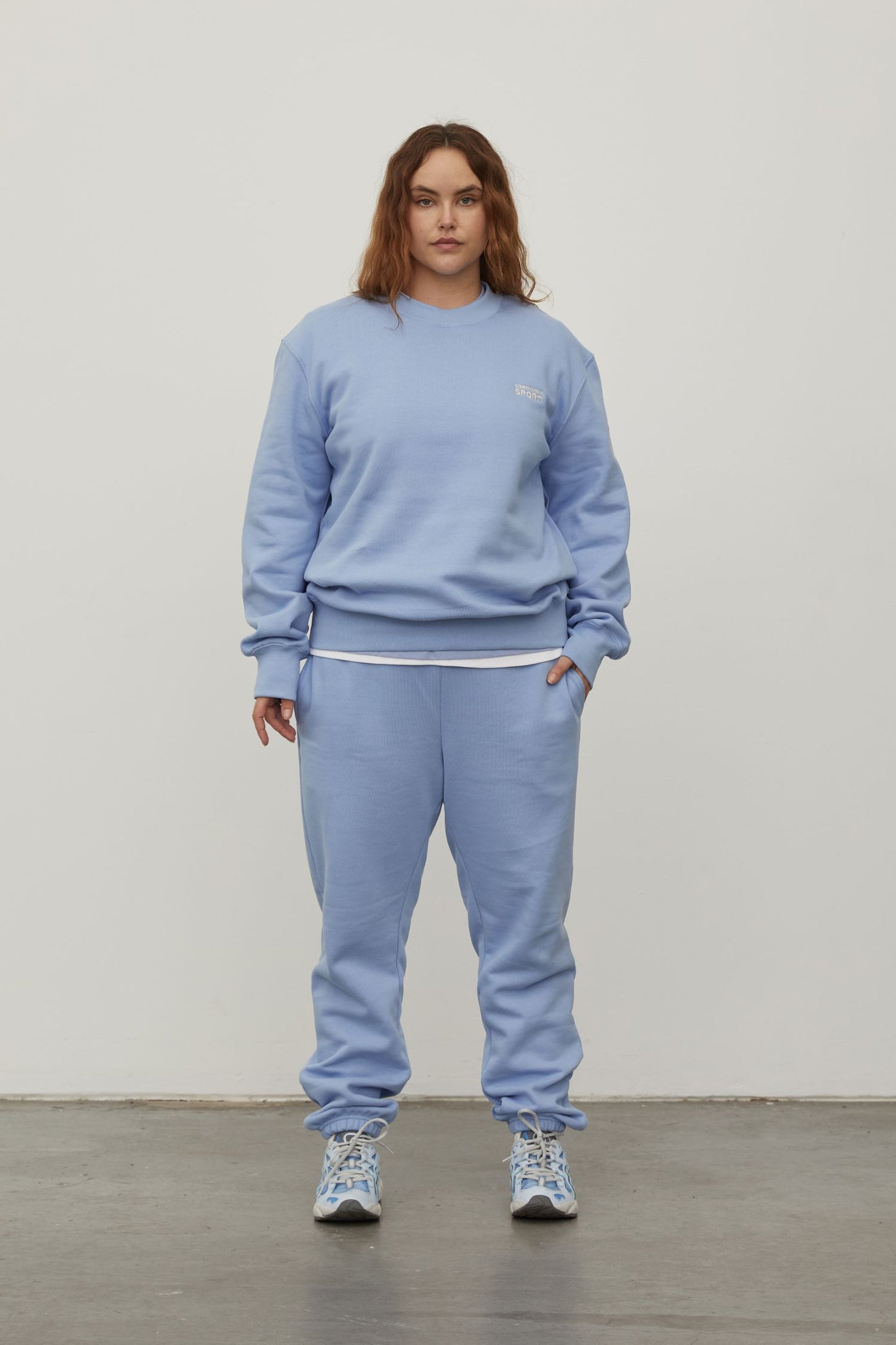 Track Pants Powder Blue