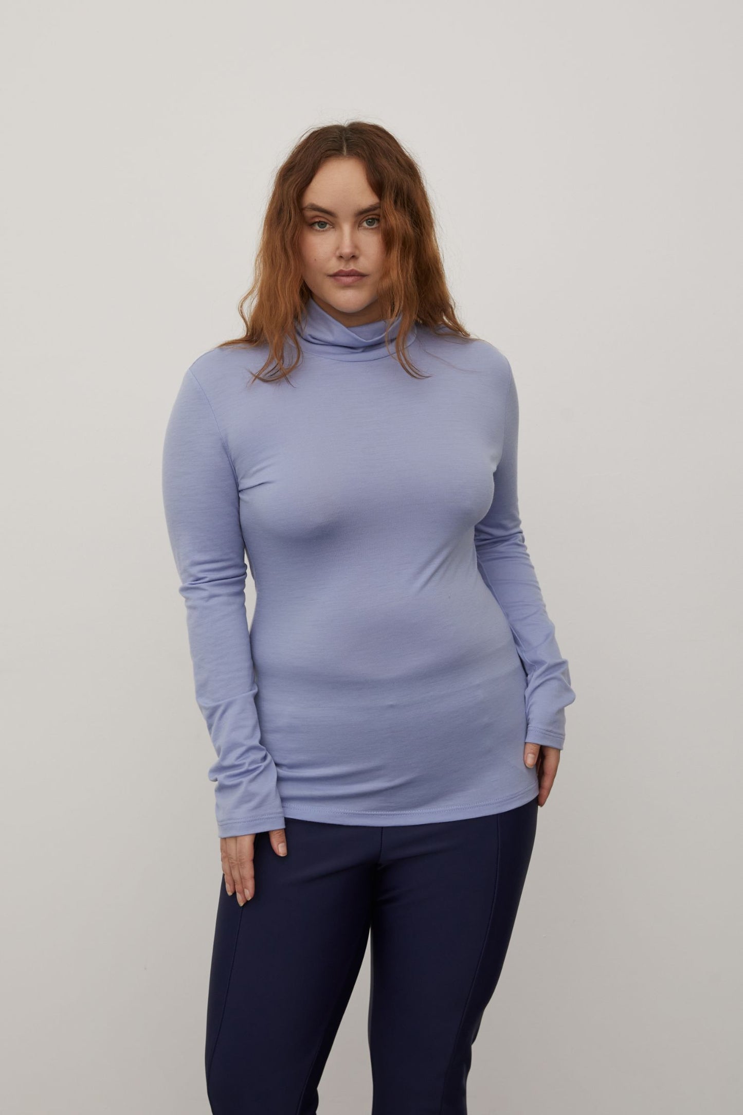 01 Turtleneck Powder Blue