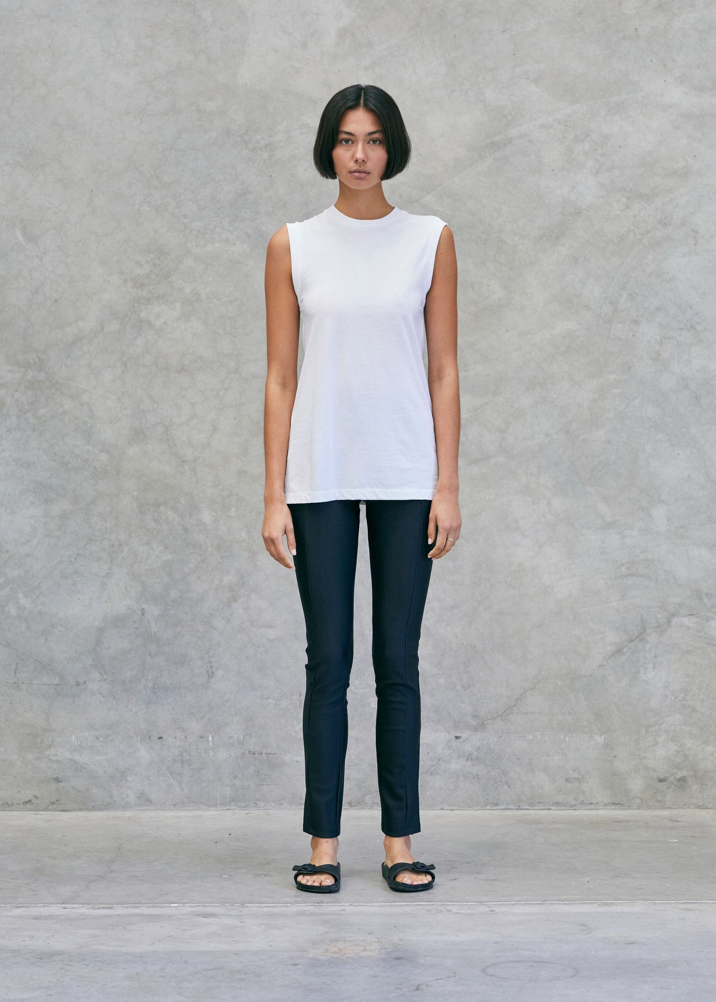 Boyfriend Tank White