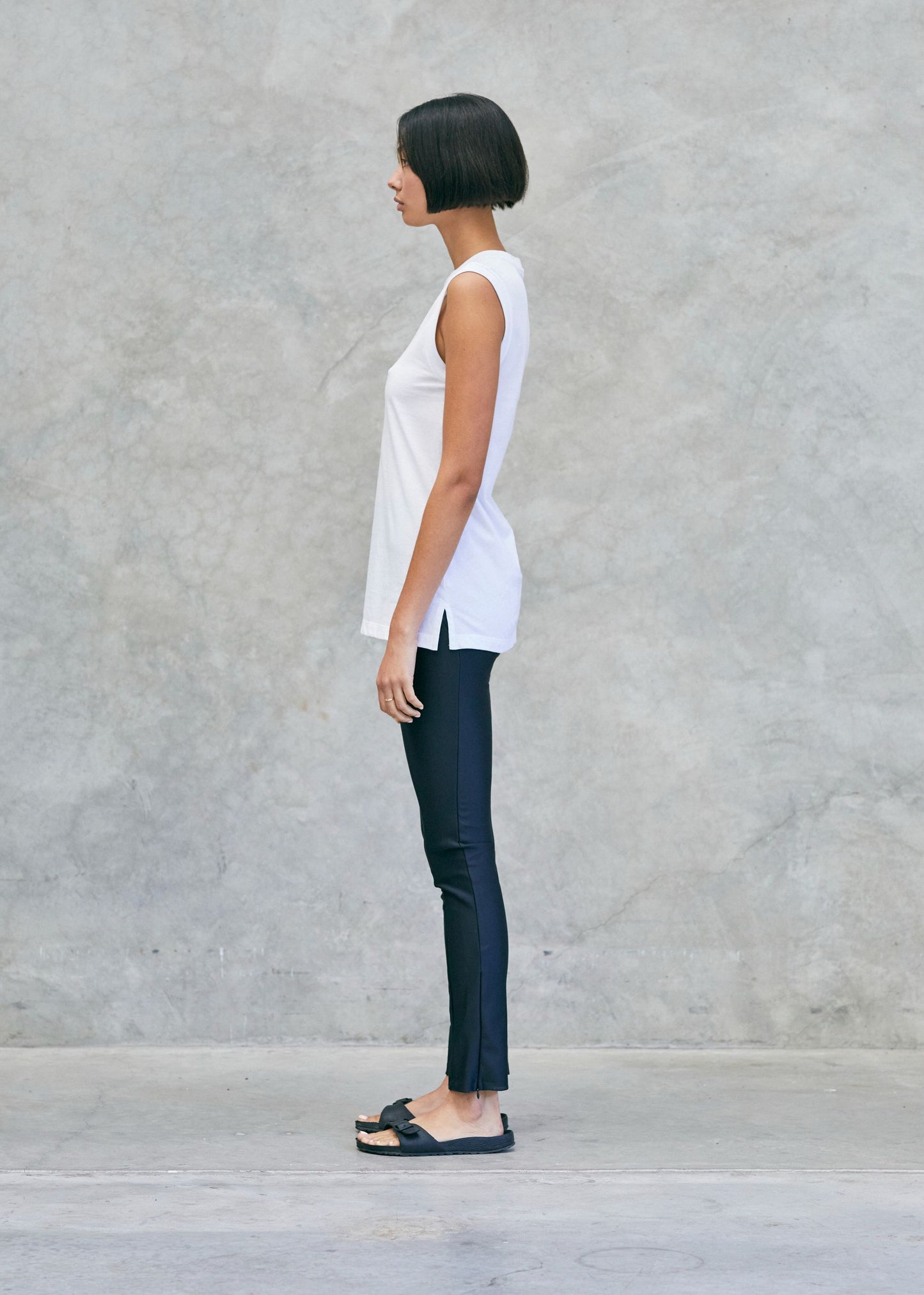 Boyfriend Tank White
