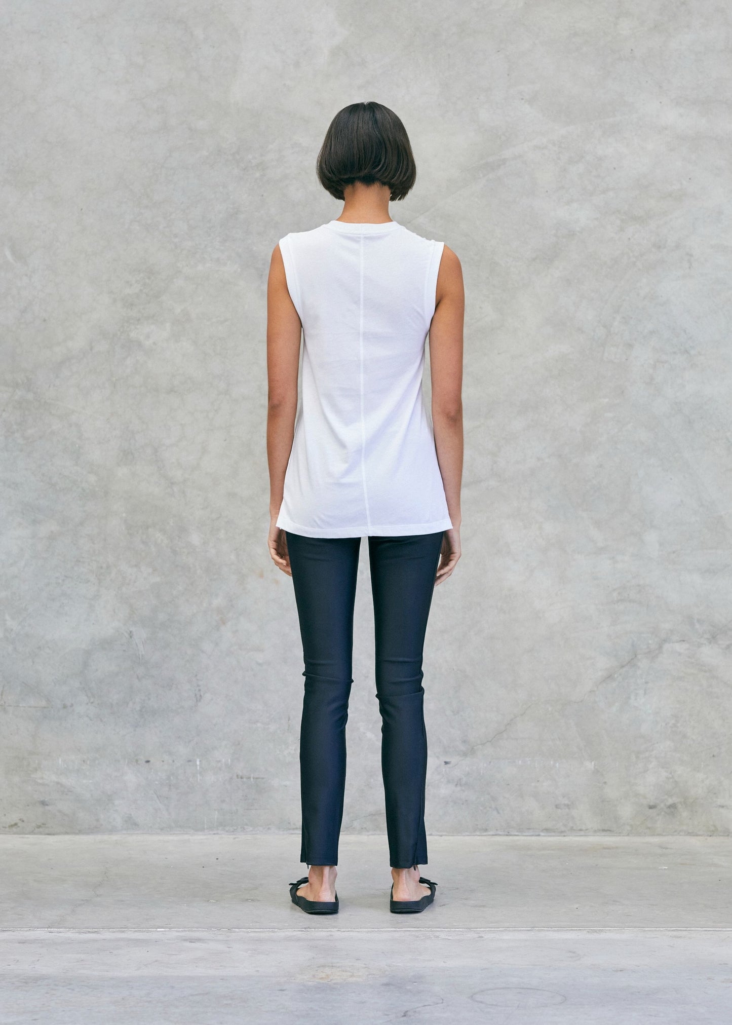 Boyfriend Tank White