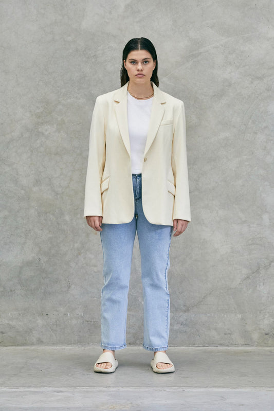 01 Blazer Ivory