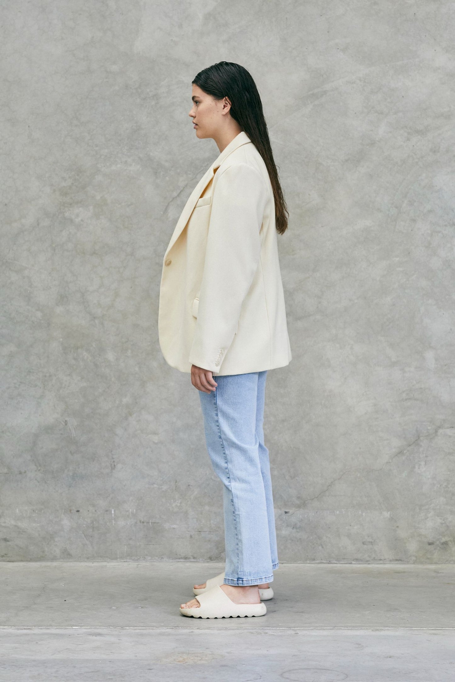 01 Blazer Ivory
