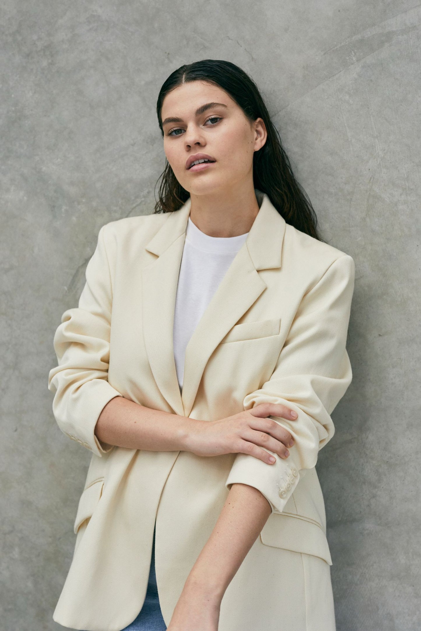 01 Blazer Ivory