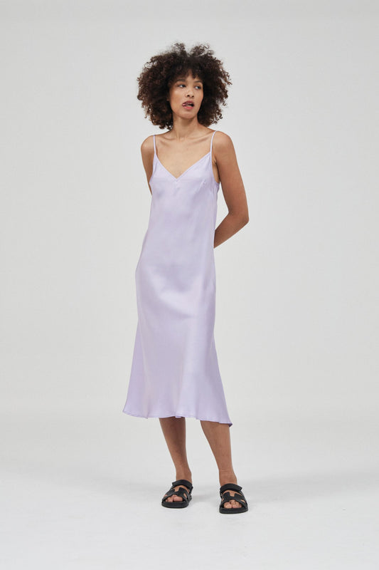 Stand Tall Slip Dress Lavender