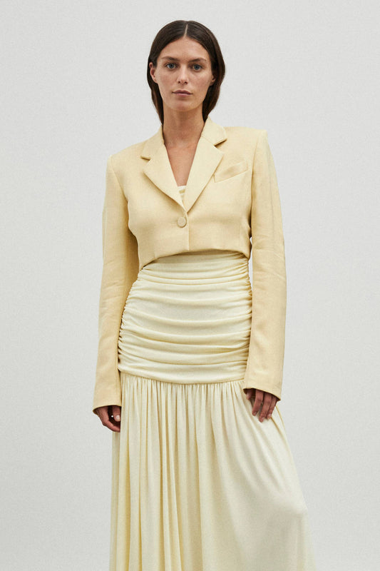 Oh Crop Bolero Panna Cotta